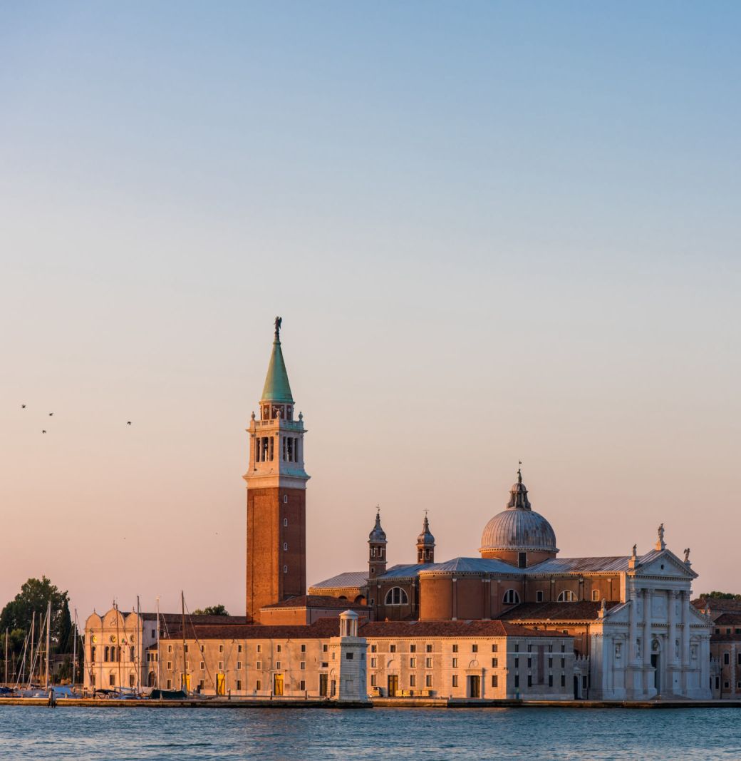 Island of San Giorgio at sunset